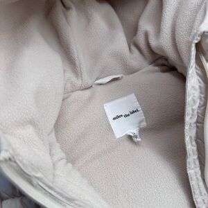Miles the Label Cream snowsuit